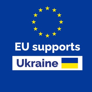 Логотип @eusupportsua - EU supports Ukraine