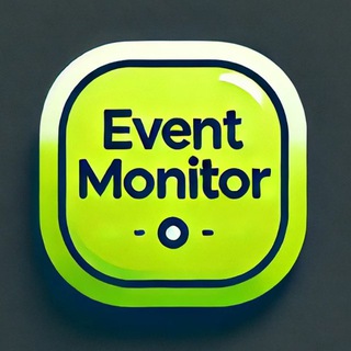 Логотип @event_monitor - EventMonitor!