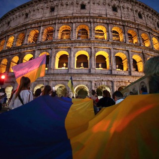 Логотип @eventiucrainiroma - Українські події Рим 🇺🇦🇮🇹