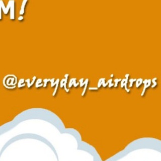 Логотип @everyday_airdrops_chat - Аирдропы (AirDrop), бонусы, раздачи, криптовалюта Chat