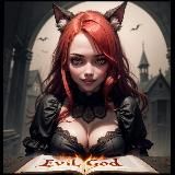 Логотип @evilgod_neuroart - EvilGoD NeuroArt