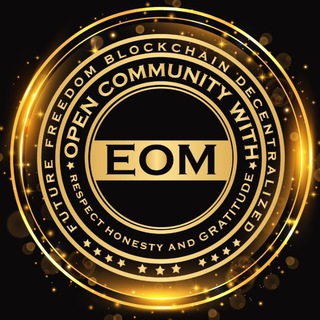Логотип @evolutionofmoney - EOM - Open Community