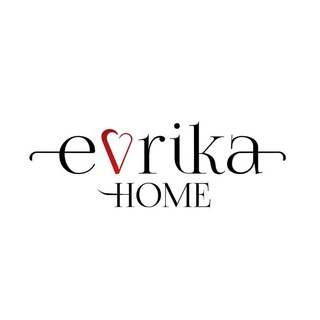 Логотип @evrika_home - Evrika Home | Шторы, текстиль