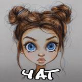 Логотип @evstasia_chat - Демократичный чат, что не то скажешь в бан улетаешь.