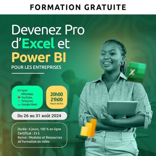Логотип @excelen3jours - Excel et Power BI