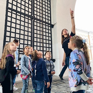 Логотип @exkursion_kids - EXCURSION KIDS