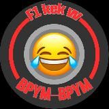 Логотип @f1kekw - F1 KEKW