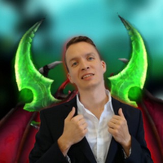 Логотип @facelessworld - Нетоксичный Warcraft с Faceless