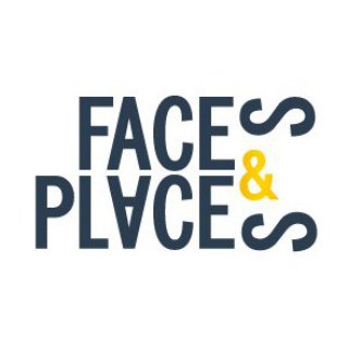 Логотип @facesandplaces - faces&places