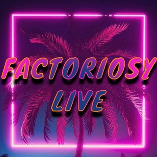 Логотип @factoriosylive - Factoriosy Live🔴