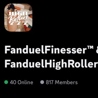Логотип @fanduelfinesser - Fan Duel Finesser™️