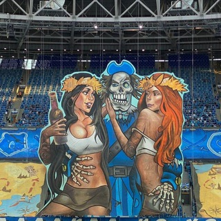 Логотип @fansfczenit - Фанаты Зенита