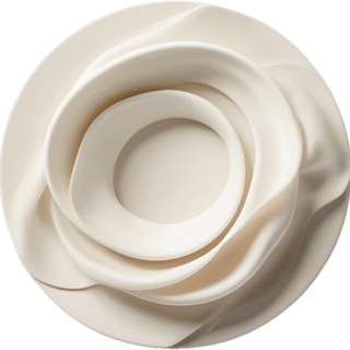 Логотип @farforovy_shelk - Фарфоровый шёлк | поэзия, белые стихи, нейросеть, AI