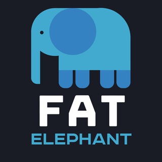 Логотип @fat_crypto - FAT ELEPHANT RU