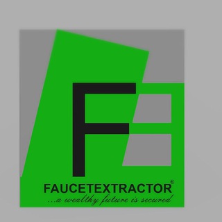 Логотип @faucetextractor - FAUCETEXTRACTOR