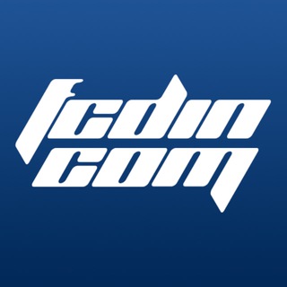 Логотип @fcdincom - Динамо от Fcdin ⚪️🔵