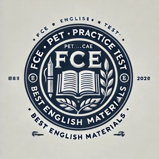 Логотип @fceandcaepracticetest - FCE, PET AND CAE practice test. ️️