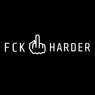 Логотип @fck_harder - FCK HARDER