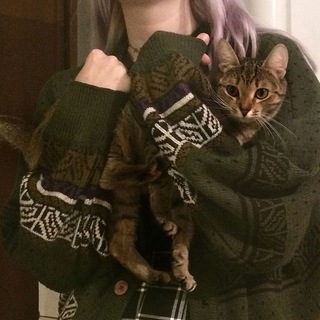 Логотип @ffaawwnn - свитер с одуванчиками.