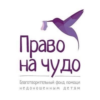 Логотип @fhxyq2nn5_rhotuy - Фонд «Право на чудо» Chat