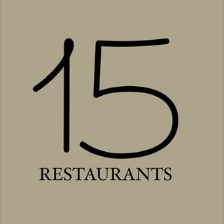 Логотип @fifteenrestaurants - 15 ресторанов