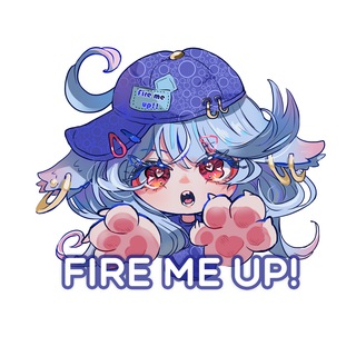 Логотип @firemeup344 - Fire me up! - фан-мерч с любимыми персонажами