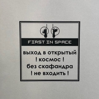 Логотип @first_in_space_chat - First_in_Space
