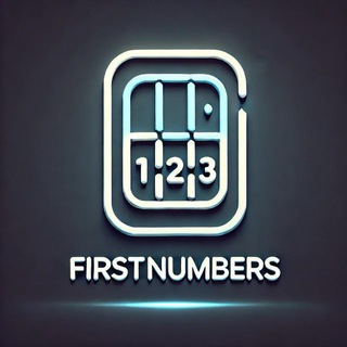 Логотип @firstnumbers - Красивые номера телефонов
