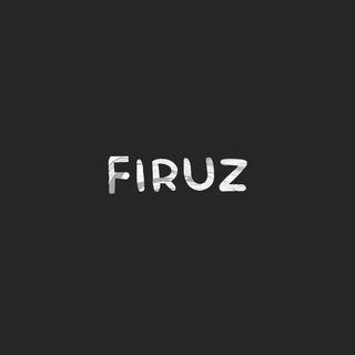 Логотип @firuz18 - 𝐅𝐈𝐑𝐔𝐙 / Садовод. 2Г-33 Корпус Б