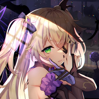 Логотип @fischl_genshin_impact - Уголок Принцессы Фишль | Genshin Impact