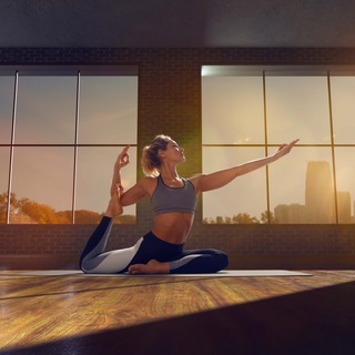 Логотип @fitnes_telega - Фитнес | Похудение | Здоровье