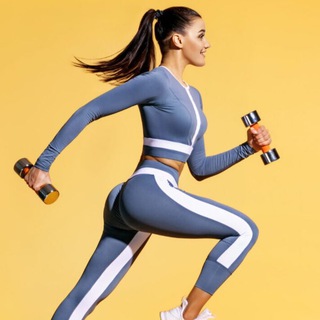 Логотип @fitness_woman - Фитнес | Питание | Худышка