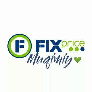 Логотип @fixprice_mukimiy - 💚FIX PRICE MUKIMIY💙
