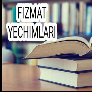 Логотип @fizmat777 - FIZMAT YECHIMLARI