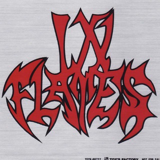 Логотип @flames_in - IN FLAMES|Official Music