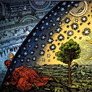 Логотип @flammarions - Гравюра Фламмариона 2.0