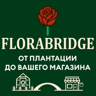 Логотип @florabridge - FloraBridge 🌸🌸🌸 ОПТОМ В МОСКВЕ ЛУЧШИЕ ЦЕНЫ ОПЕРАТИВНАЯ ДОСТАВКА