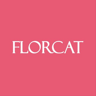 Логотип @florcat - FLORCAT | цветы СПб МСК | доставка 24/7