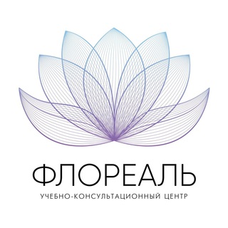 Логотип @floreal_center - «Флореаль». Обучение флористике