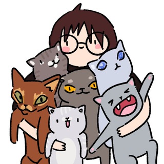 Логотип @fluff_mood - Котовое настроение