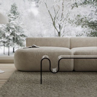 Логотип @fluffypuffy_hello - FLUFFY & PUFFY • Диваны на заказ