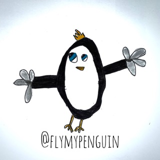 Логотип @flymypenguin - FlyMyPenguin