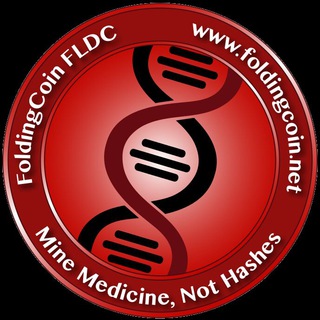 Логотип @foldingcoin - Folding Coin FLDC