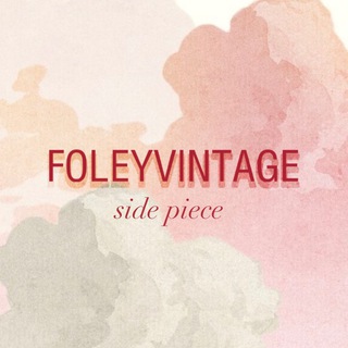 Логотип @foleyvintage - foleyvintage side piece