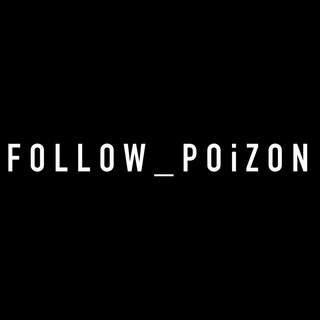 Логотип @follow_poizon - FOLLOW_POiZON