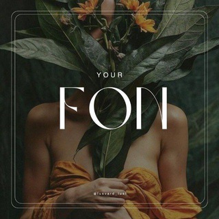 Логотип @fon_stor - YOUR FON