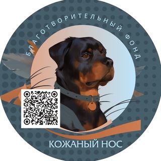 Логотип @fond_kozhaniy_nos - Фонд «Кожаный нос»