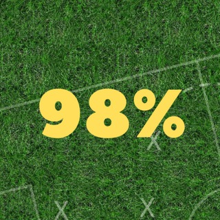 Логотип @football98percent - 98%