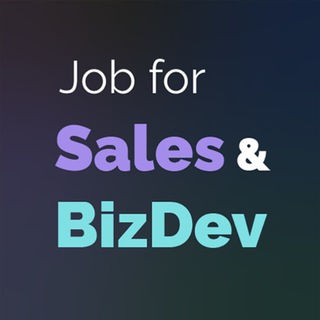 Логотип @forallsales - Job for Sales & BizDev