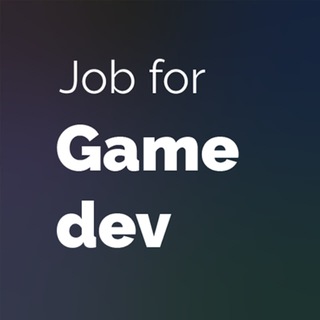 Логотип @forgamedev - Job for Gamedev